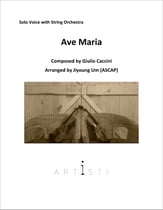 Ave Maria Orchestra sheet music cover